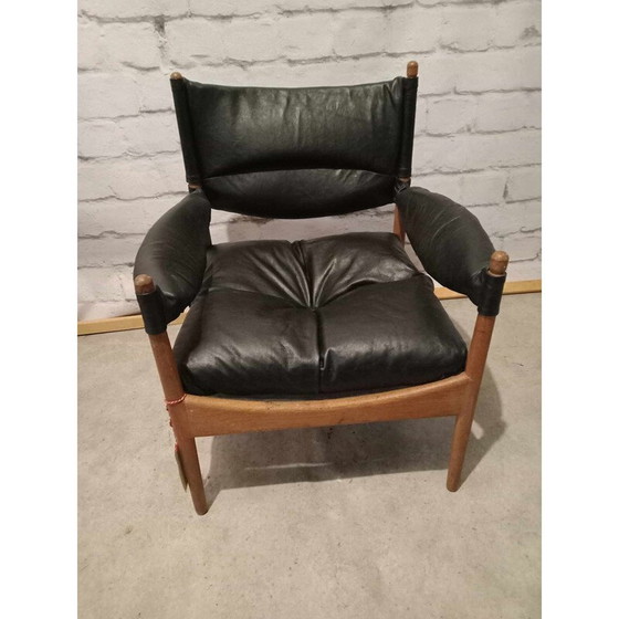 Image 1 of Vintage "Modus" fauteuil in massief teakhout van Kristian Vedel voor Willadsen Møbelfabrik, 1960