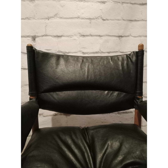 Image 1 of Vintage "Modus" fauteuil in massief teakhout van Kristian Vedel voor Willadsen Møbelfabrik, 1960