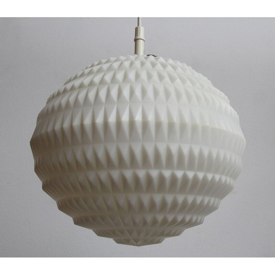 Image 1 of Vintage witte hanglamp van Erco, 1960