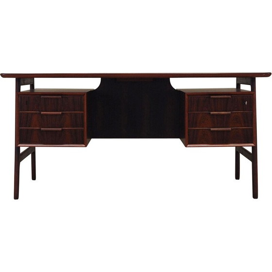 Image 1 of Vintage palissander bureau van Omann Jun, jaren 1970