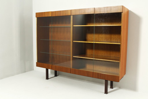 Tsjechische mahonie boekenkast, 1970S