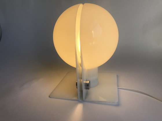 Image 1 of Sirio Tafel Lamp Door E. Lampa & S. Brazzoli Voor Harvey Guzzini, 1970S