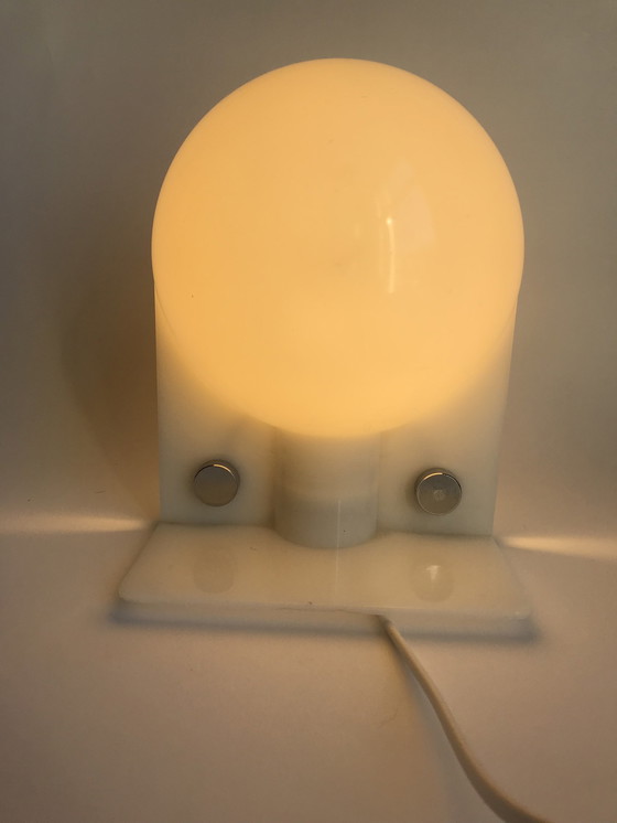 Image 1 of Sirio Tafel Lamp Door E. Lampa & S. Brazzoli Voor Harvey Guzzini, 1970S