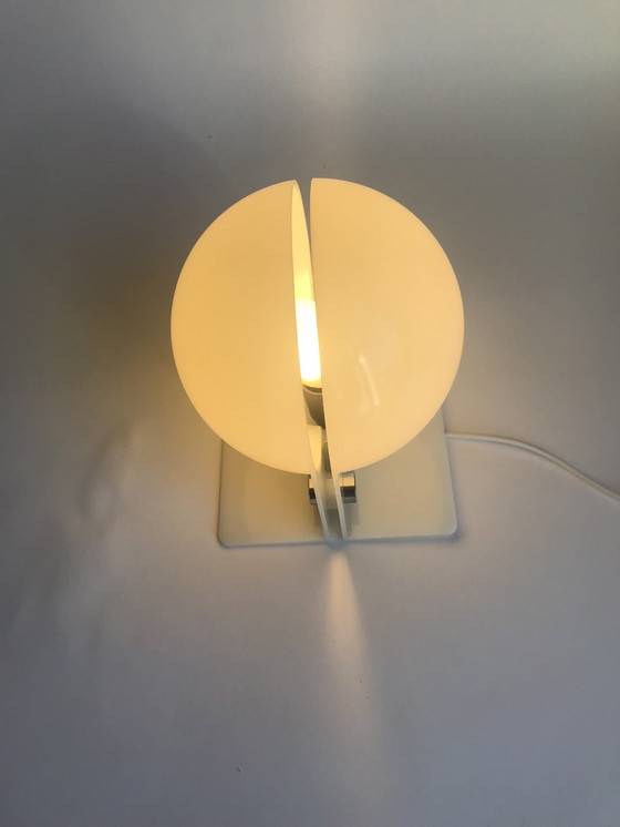 Image 1 of Sirio Tafel Lamp Door E. Lampa & S. Brazzoli Voor Harvey Guzzini, 1970S