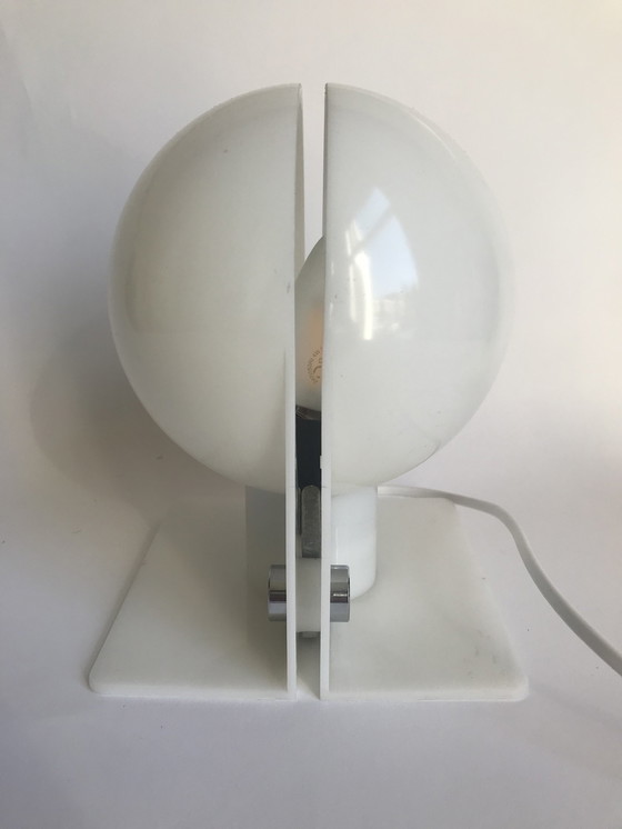 Image 1 of Sirio Tafel Lamp Door E. Lampa & S. Brazzoli Voor Harvey Guzzini, 1970S