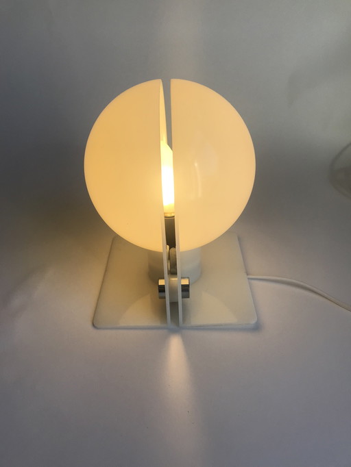 Sirio Tafel Lamp Door E. Lampa & S. Brazzoli Voor Harvey Guzzini, 1970S