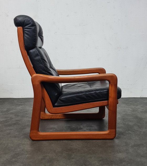 Image 1 of Poul jeppensen highback fauteuil 