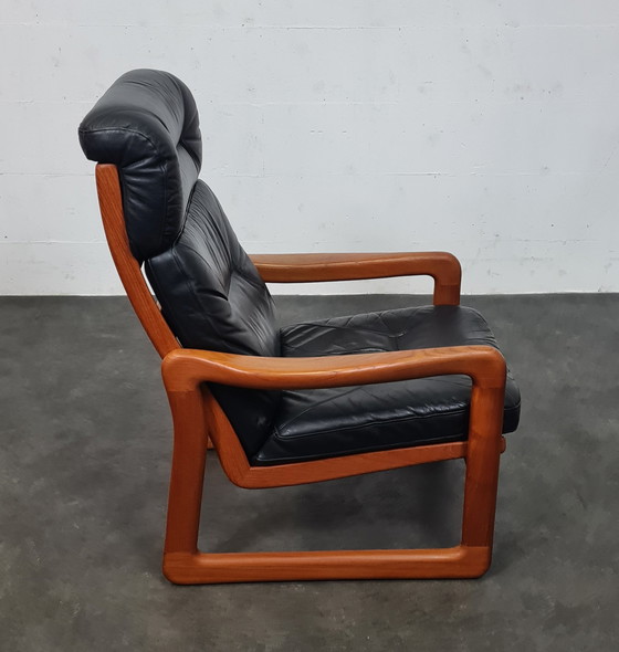 Image 1 of Poul jeppensen highback fauteuil 