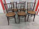 5x Vintage stoel