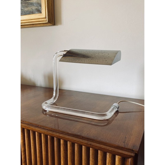 Image 1 of Vintage Crylicord bureaulamp van Peter Hamburger voor Knoll International, jaren 1960