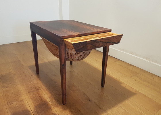 Image 1 of Sidetable van Severin Hansen voor Haslev Møbelsnedkeri