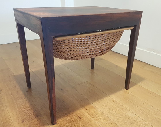 Image 1 of Sidetable van Severin Hansen voor Haslev Møbelsnedkeri