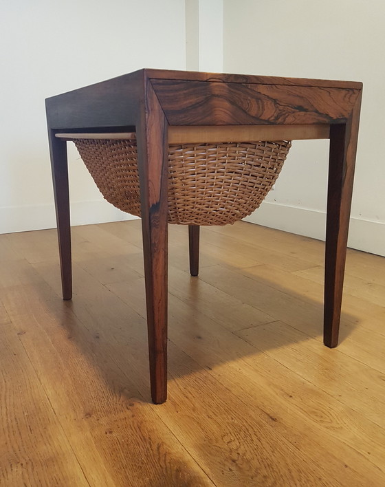 Image 1 of Sidetable van Severin Hansen voor Haslev Møbelsnedkeri