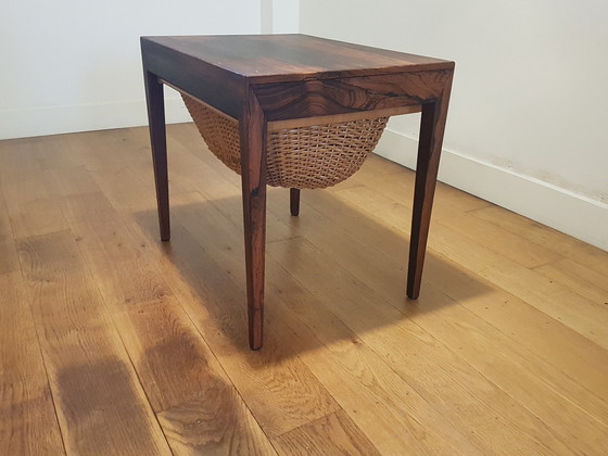 Image 1 of Sidetable van Severin Hansen voor Haslev Møbelsnedkeri