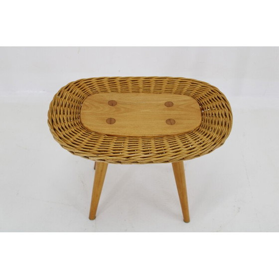 Image 1 of Vintage bijzettafel van Jan Kalous voor Uluv, Tsjechoslowakije 1970