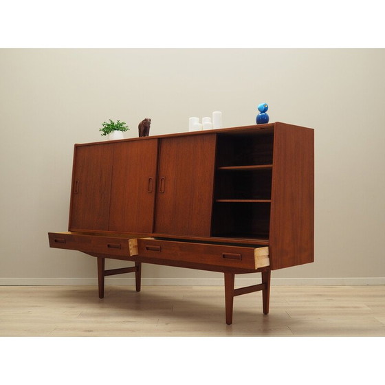 Image 1 of Vintage teakhouten highboard van Westergaards Møbelfabrik, jaren 1960