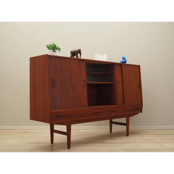 Image 1 of Vintage teakhouten highboard van Westergaards Møbelfabrik, jaren 1960