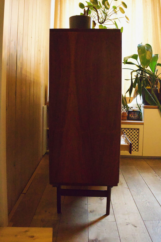 Image 1 of Deens Vintage Dressoir Highboard Palissander