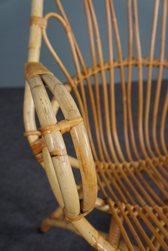 Image 1 of Vintage rotan fauteuil