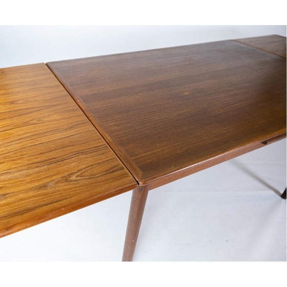 Image 1 of Vintage teakhouten tafel Denemarken 1960