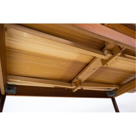 Image 1 of Vintage teakhouten tafel Denemarken 1960