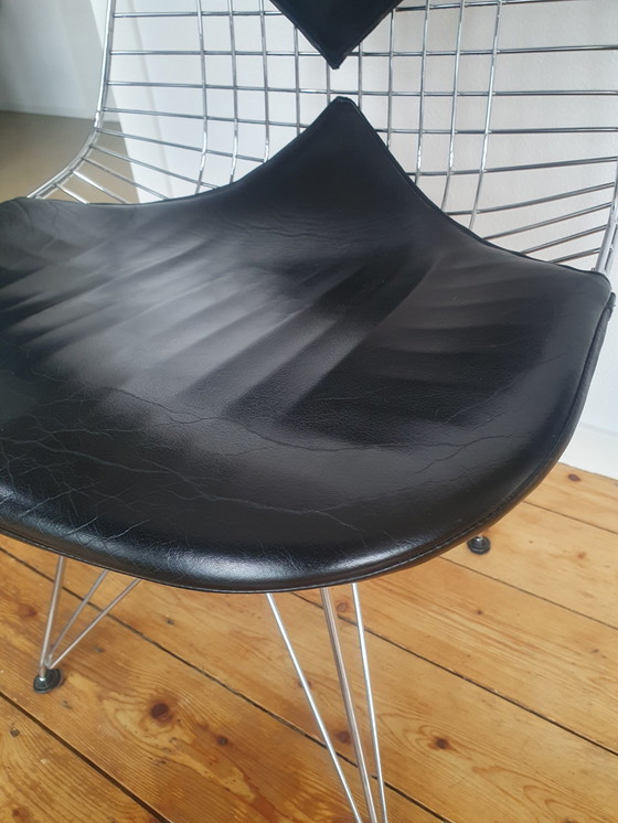 Image 1 of Vitra wirechair DKR2 van Charles Eames