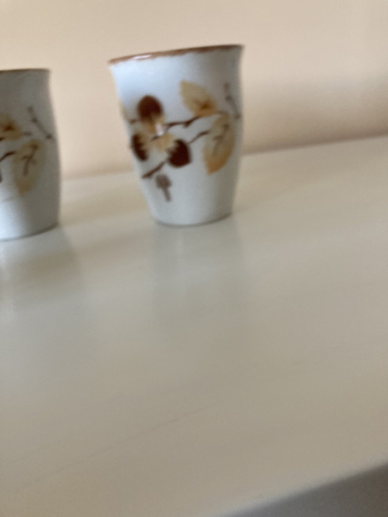 Image 1 of Set Van 4 Vintage Mokken