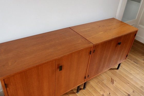 Image 1 of Scandinavisch Teak dressoir Vintage 1960