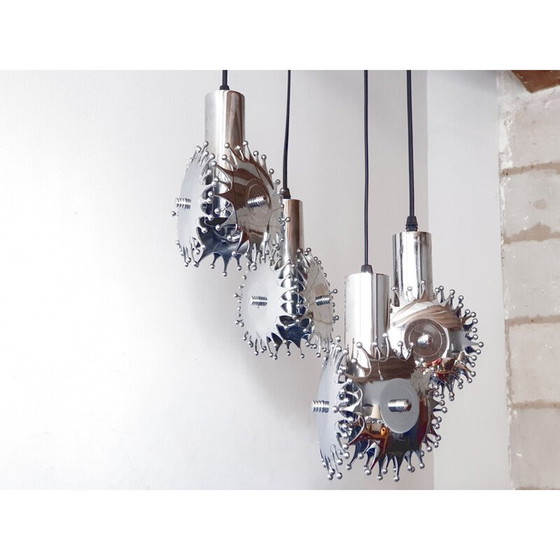 Image 1 of Vintage waterval hanglamp, 1970