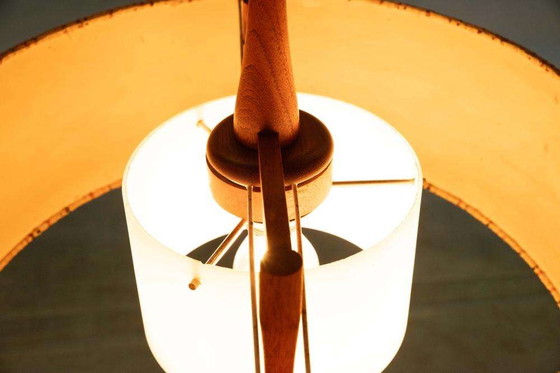 Image 1 of Vintage Temde leuchten hanglamp, midmod sixties pendant