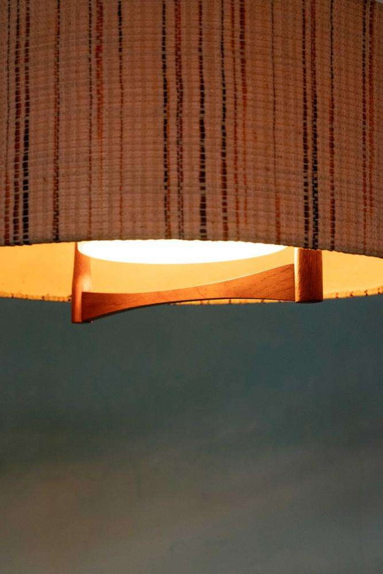 Image 1 of Vintage Temde leuchten hanglamp, midmod sixties pendant