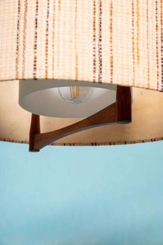 Image 1 of Vintage Temde leuchten hanglamp, midmod sixties pendant