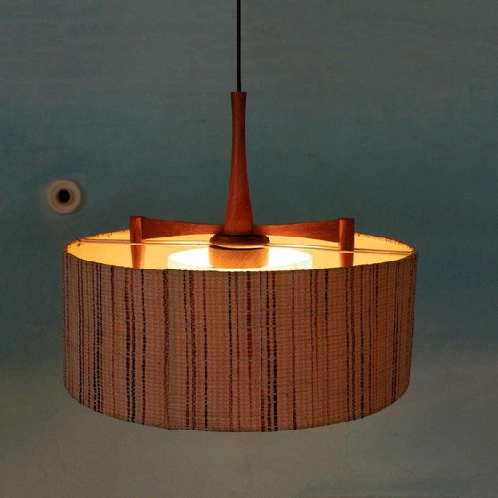 Image 1 of Vintage Temde leuchten hanglamp, midmod sixties pendant