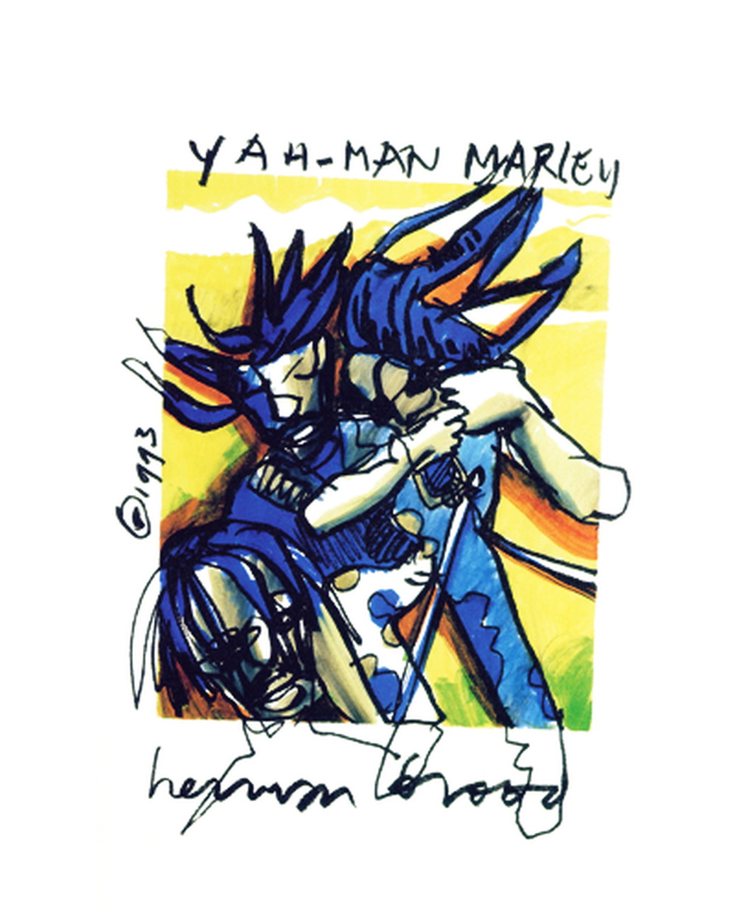 Herman Brood----Bob Marley uit 1993