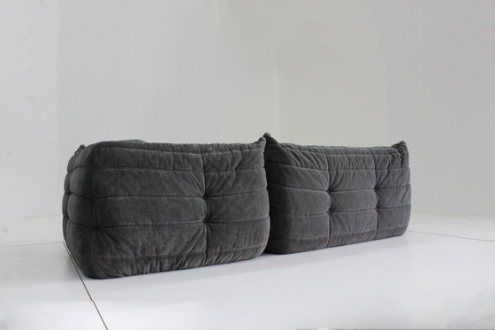 Image 1 of Togo ligne roset sofa set 2 zits en hoek element 