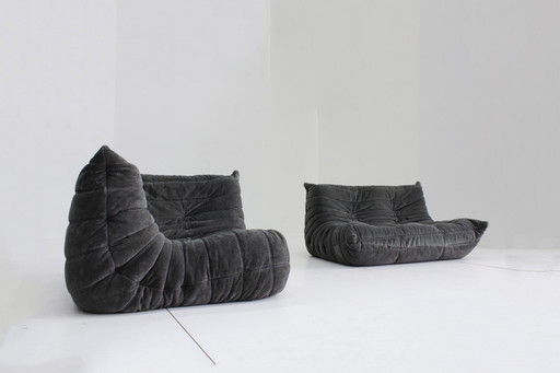 Togo ligne roset sofa set 2 zits en hoek element 