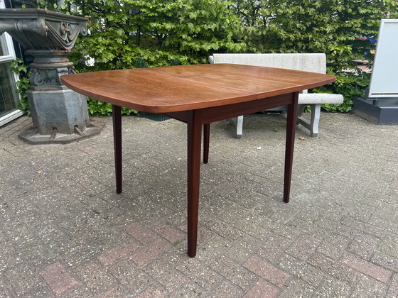 Image 1 of Jaren 60 eetkamertafel, uitschuifbaar 