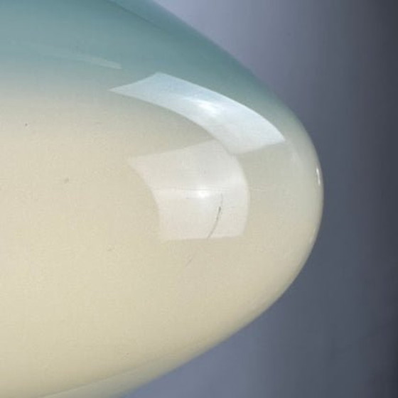 Image 1 of  Venini hanglamp van Massimo Vignelli - Lichtblauw glas, 1950