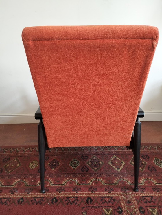 Image 1 of 2x Vintage Mid-Century Lounge Stoelen Uit Londen