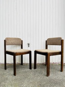 4x vintage stoelen