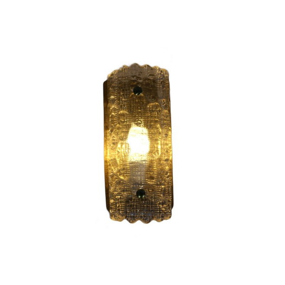 Image 1 of Vintage kristallen wandlamp van Carl Fagerlund voor Lyfa, jaren 1960