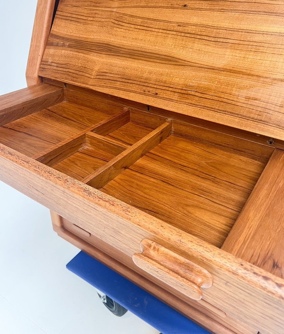 Image 1 of Teakhouten Secretaire Van Dyrlund, 1960’S