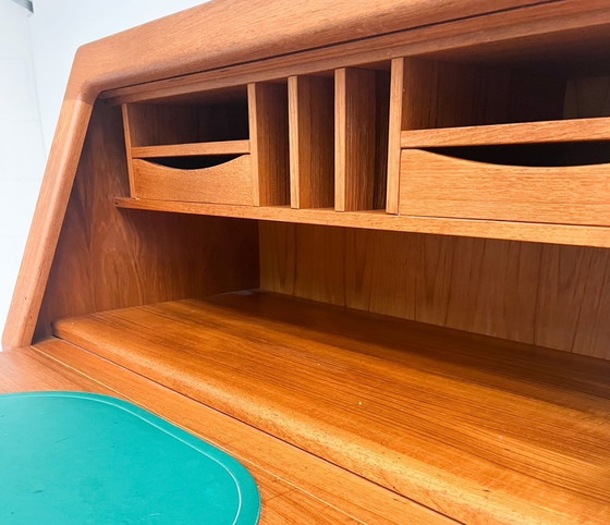 Image 1 of Teakhouten Secretaire Van Dyrlund, 1960’S