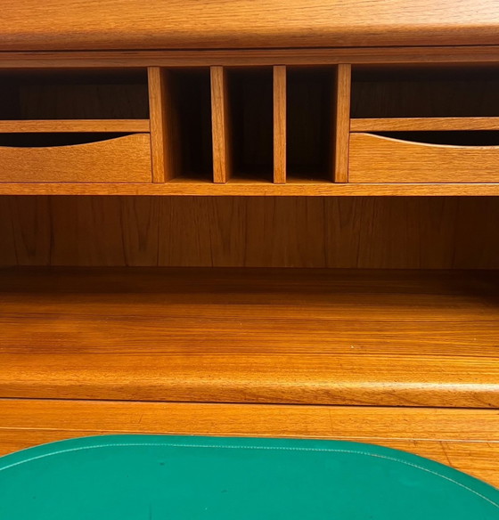 Image 1 of Teakhouten Secretaire Van Dyrlund, 1960’S