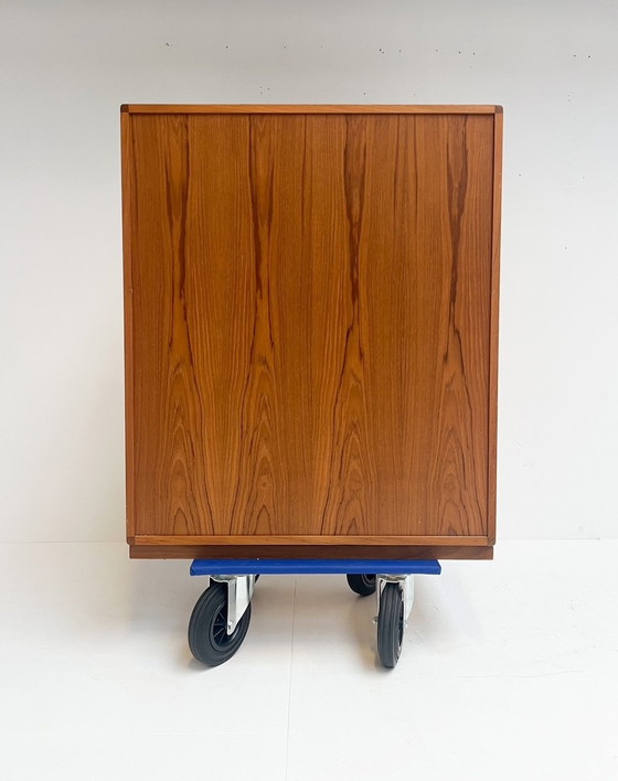Image 1 of Teakhouten Secretaire Van Dyrlund, 1960’S