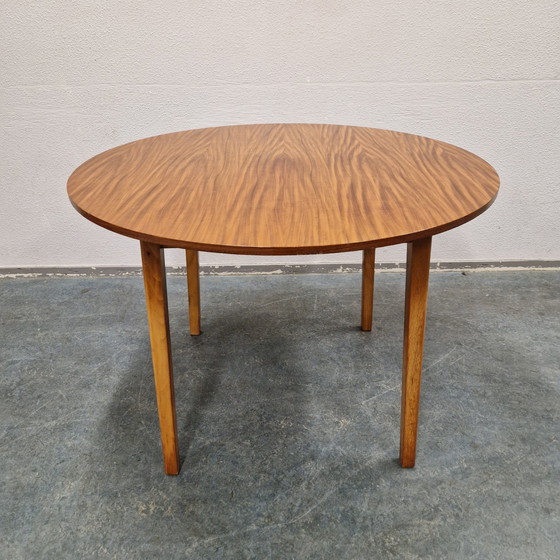 Image 1 of Vintage Ronde Tafel Eetkamer Tafel