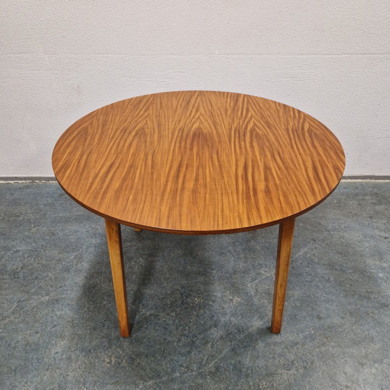 Image 1 of Vintage Ronde Tafel Eetkamer Tafel