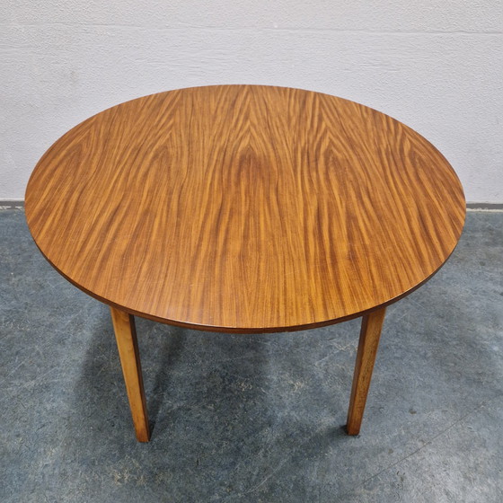 Image 1 of Vintage Ronde Tafel Eetkamer Tafel