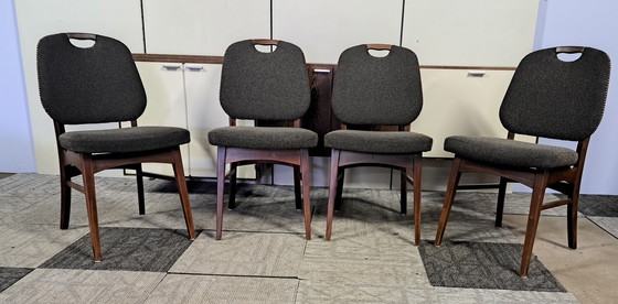 Image 1 of 4x Vintage eetkamerstoel