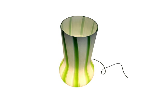 Image 1 of Hala Zeist - 'Zuurstok/Lolly Lamp;  - Murano Glas- Tafellamp - 80'S